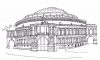 Royal Albert Hall sketch scan Dec16